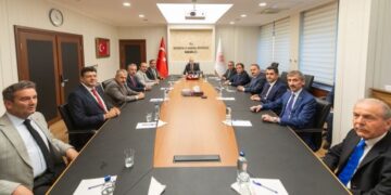 Çalışma ve Sosyal Güvenlik Bakanı Sayın Vedat Işıkhan’ı Ziyaret Ettik