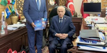 GENEL BAŞKANIMIZ TALİP GEYLAN, MHP GENEL BAŞKANI SAYIN DEVLET BAHÇELİ’Yİ ZİYARET ETTİ