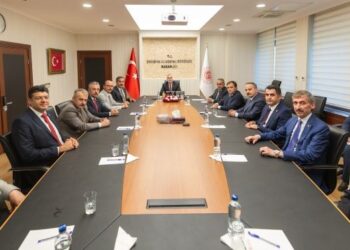 Çalışma ve Sosyal Güvenlik Bakanı Sayın Vedat Işıkhan’ı Ziyaret Ettik