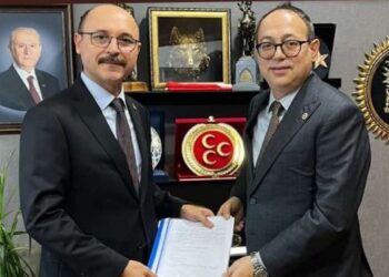 TBMM Millî Eğitim, Kültür, Gençlik ve Spor Komisyonu Başkan Vekili Prof. Dr. İlyas Topsakal’ı ziyaret ettik.