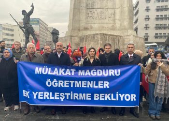 MÜLAKAT MAĞDURU ÖĞRETMENLERE DESTEK VERDİK