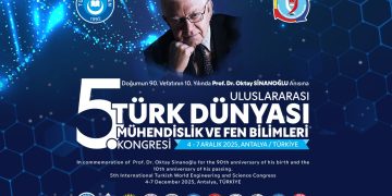 “5. ULUSLARARASI TÜRK DÜNYASI MÜHENDİSLİK VE FEN BİLİMLERİ KONGRESİ” DÜZENLİYORUZ.