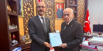 GENEL BAŞKANIMIZ TALİP GEYLAN, MHP GENEL BAŞKANI SAYIN DEVLET BAHÇELİ’Yİ ZİYARET ETTİ