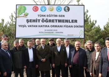TÜRK EĞİTİM SEN’DEN YEŞİL VATANA BİR HAYAT, BİR UMUT…