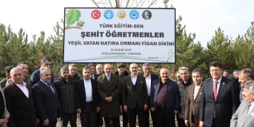 TÜRK EĞİTİM SEN’DEN YEŞİL VATANA BİR HAYAT, BİR UMUT…